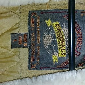 Real swead leather and rabbit fur winter coat